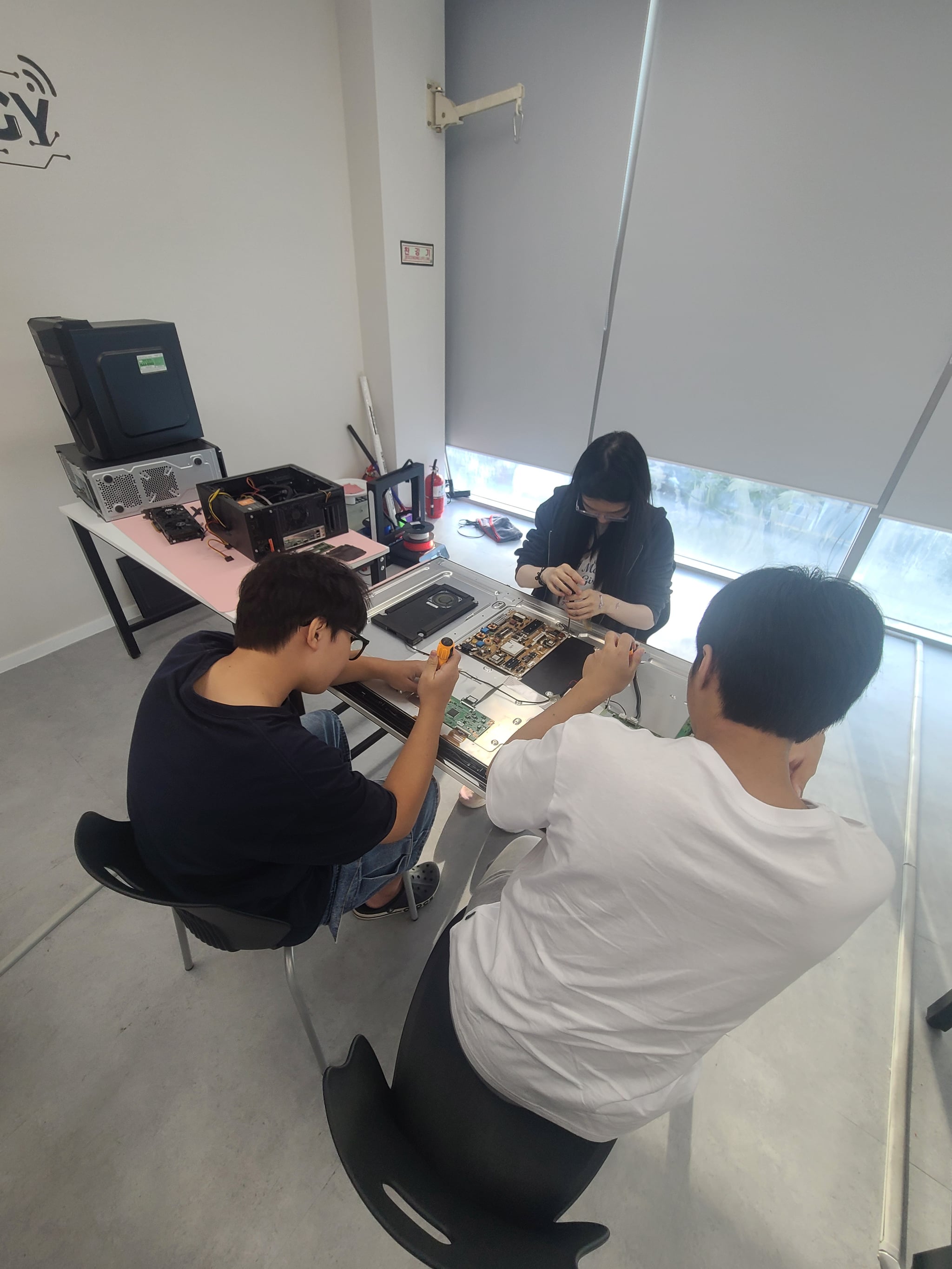 코딩쏙 학원 수업 모습