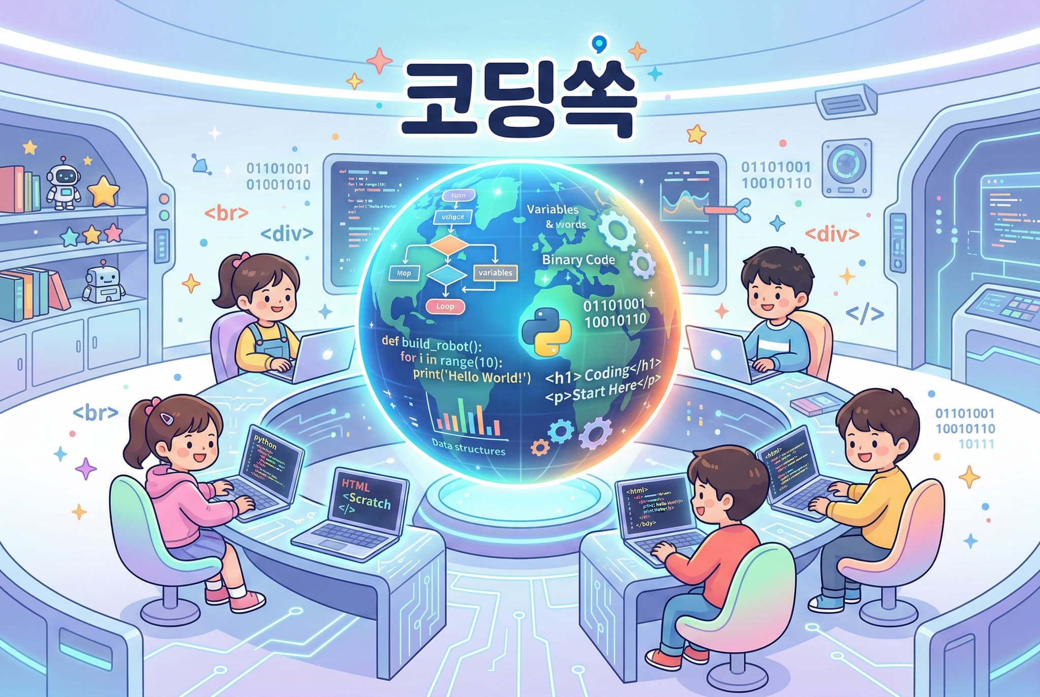 코딩쏙학원 - 미래형 코딩 교실